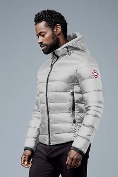 Chamarras Canada Goose Hombre Outlet - Crofton Chaqueta De Plumas Blancos GO3842501